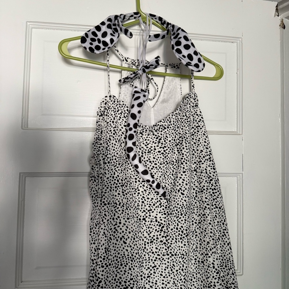 Dalmatian mommy and me costume dog
